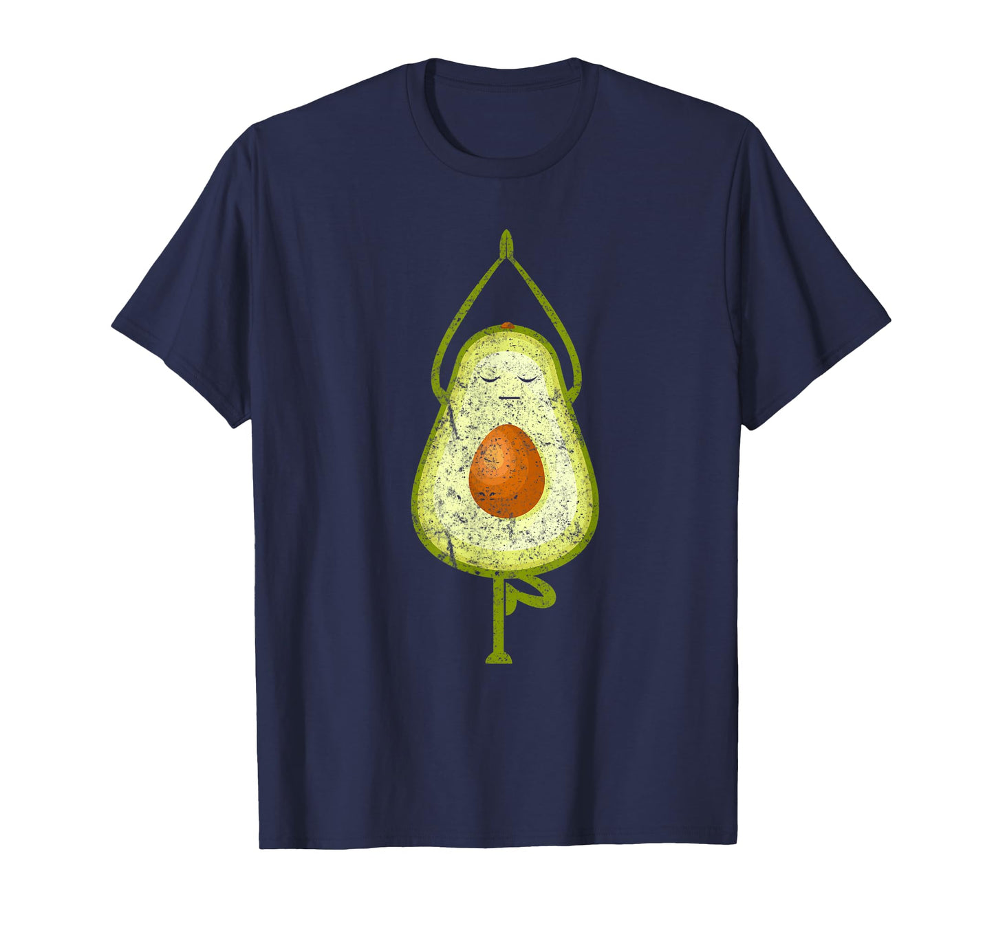 Yoga Avocado Funny Vegan Yoga Master Cute Avocado Lovers T-Shirt