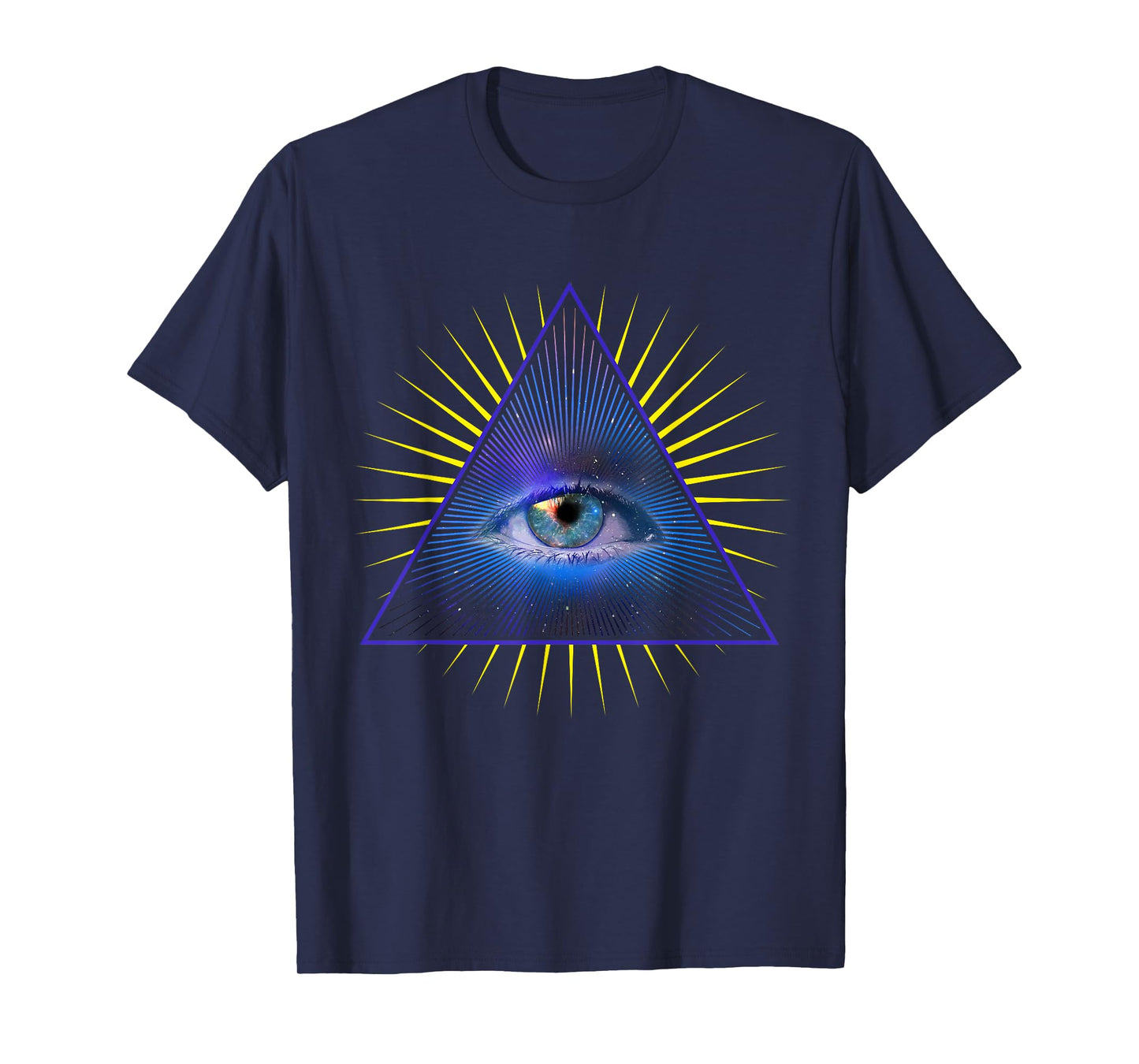 All Seeing Eye Shirt Psychic Meditation Illuminati T Shirt T-Shirt