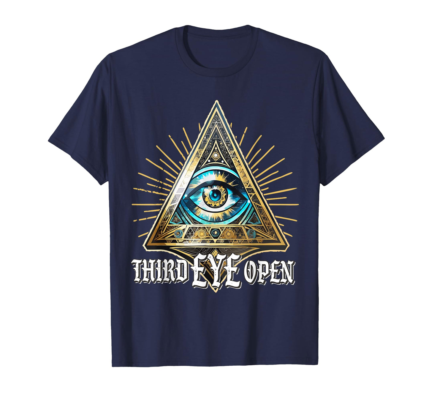 Spiritual Mystical Gaze - Streetwear All Seeing Third Eye T-Shirt