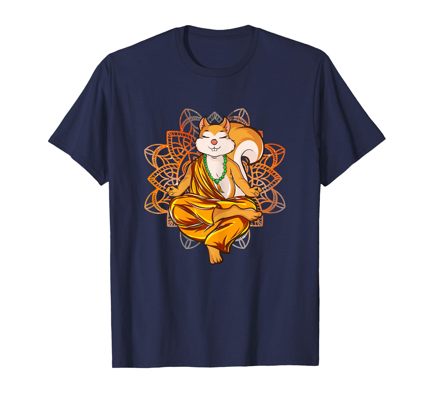Squirrel Yoga Meditation T-Shirt