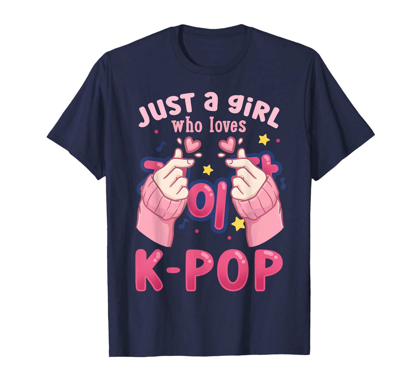 K-Pop Just a Girl Who Loves K-Pop T-Shirt