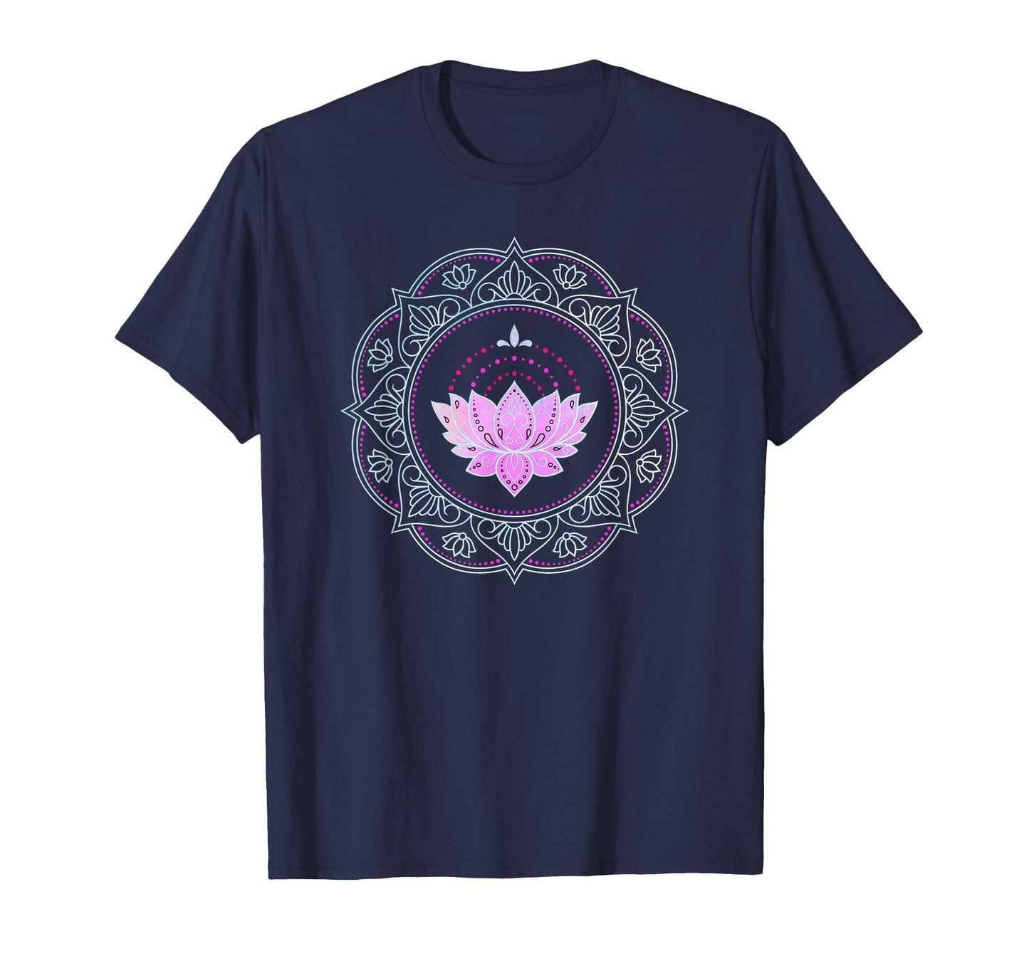 Mandala Yoga Lotus Design Lotus Flower Lotus flower T-Shirt