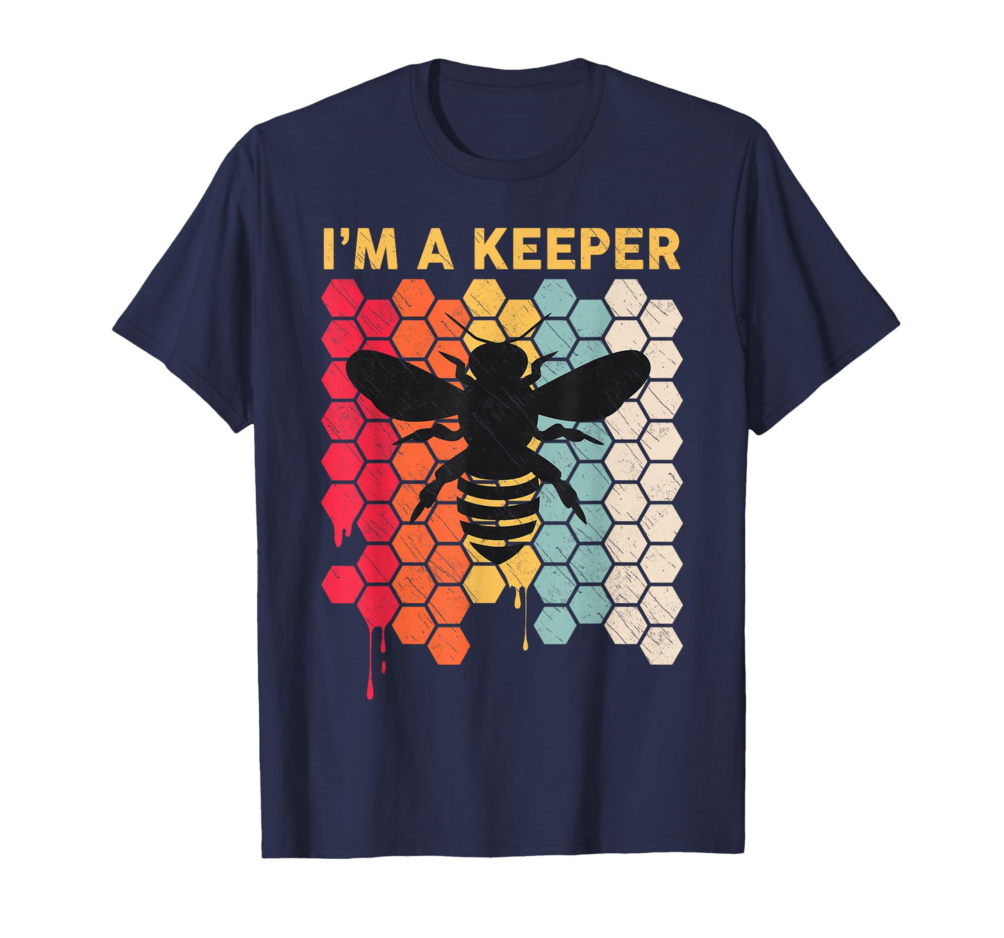 Men Bee-Shirt Funny Honey Beekeeping Gift I'm A Bee Keeper T-Shirt
