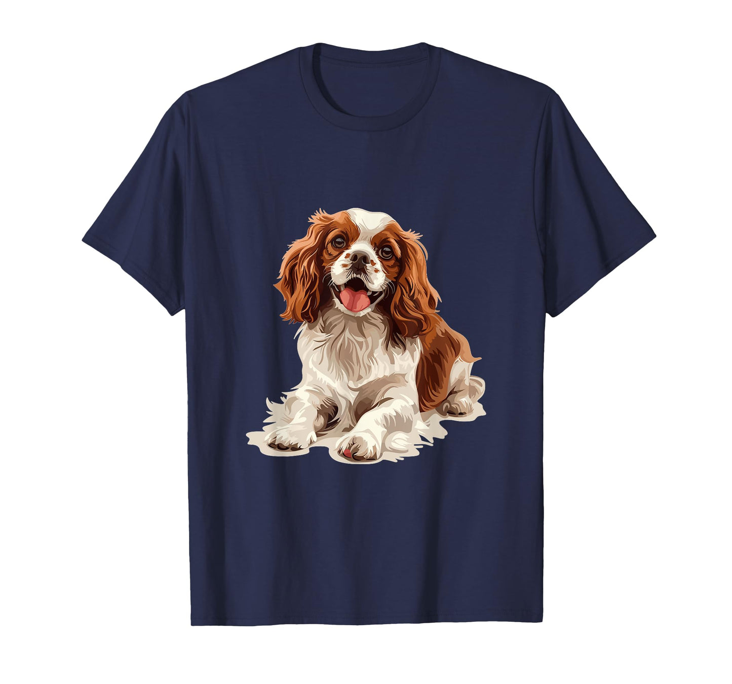 Cavalier King Charles Spaniel Dog Breed Graphic Men Women Girls Kids T-Shirt