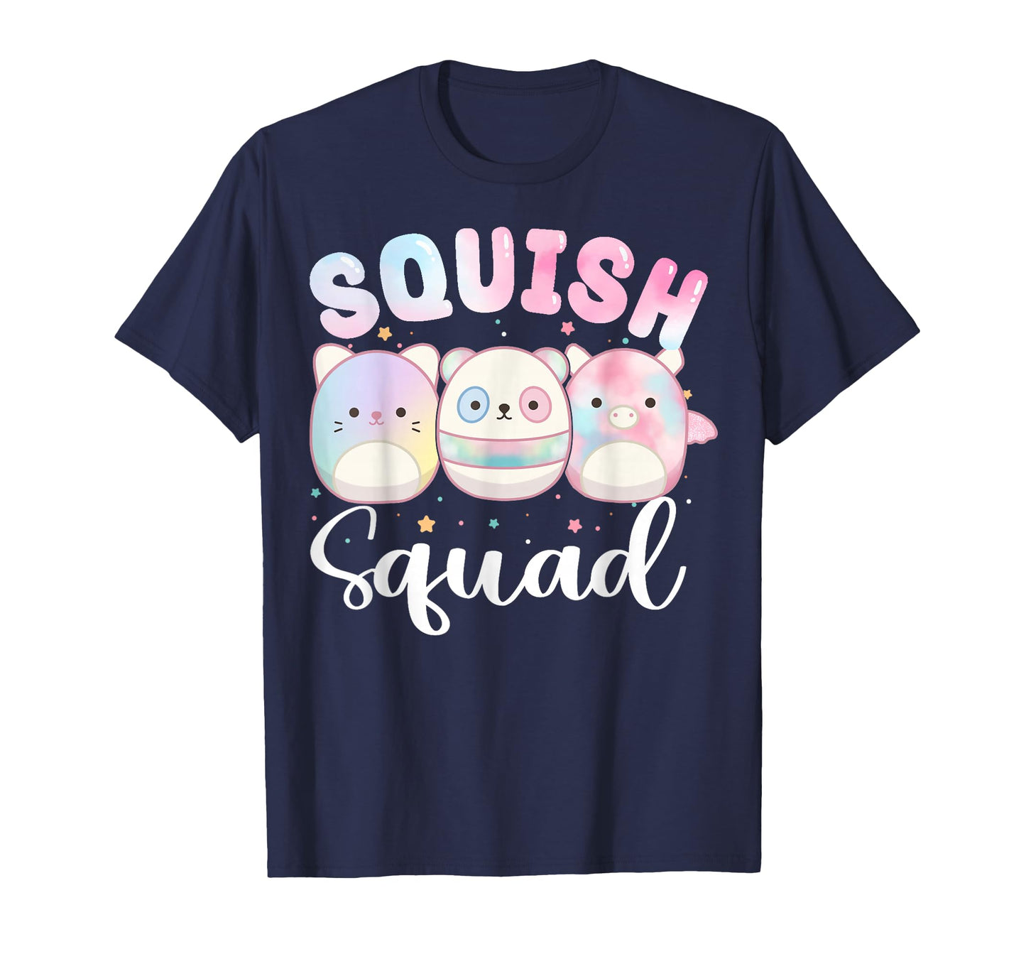 Squish Squad Birthday Shirt For Girls Kids Toddlers T-Shirt
