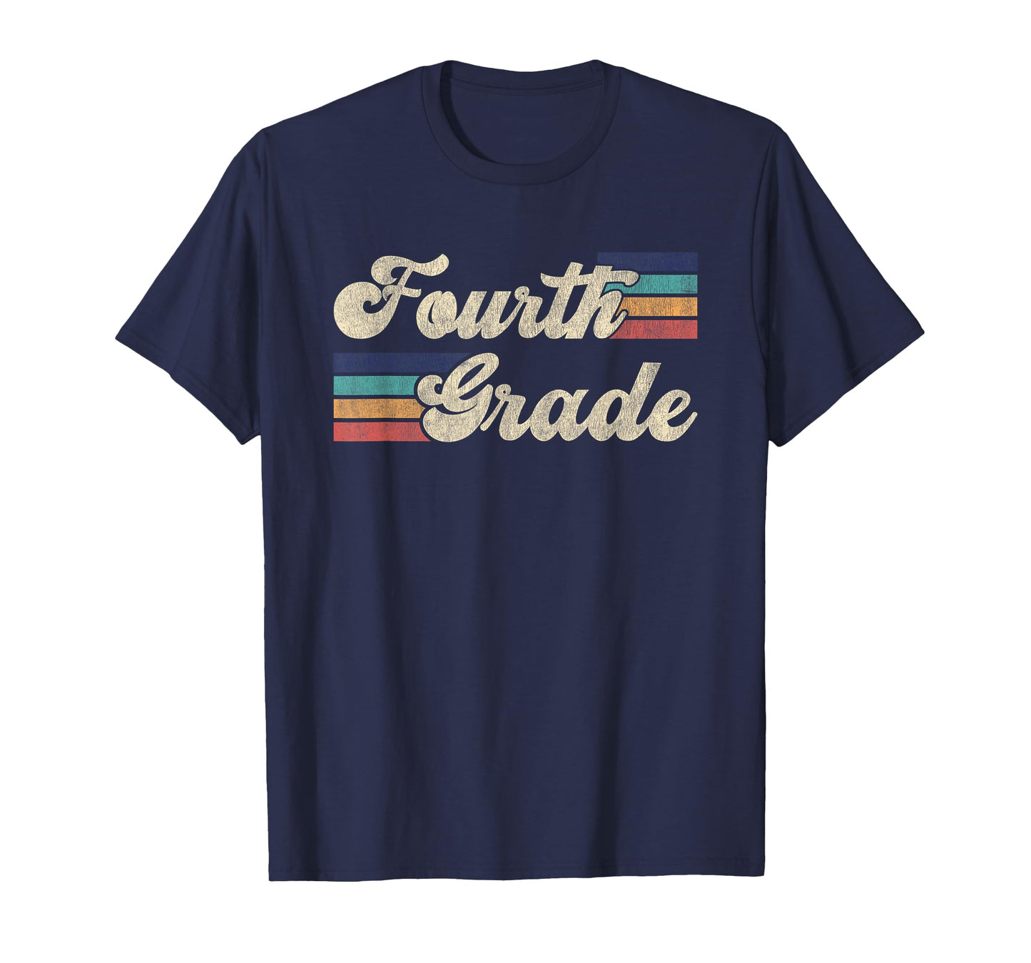 Retro Fourth Grade Shirt First Day Of School Teacher T-Shirt