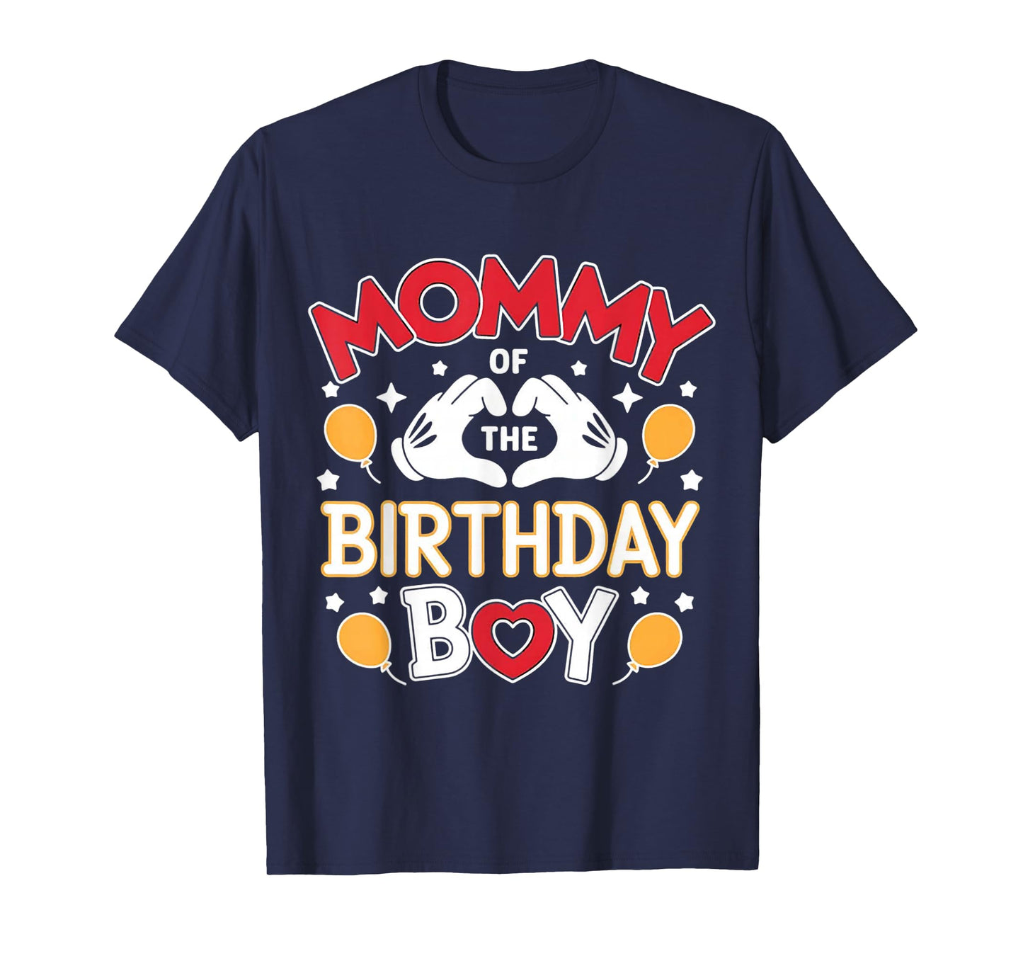 Mom Of The Birthday Boy Family Party Birthday T-Shirt