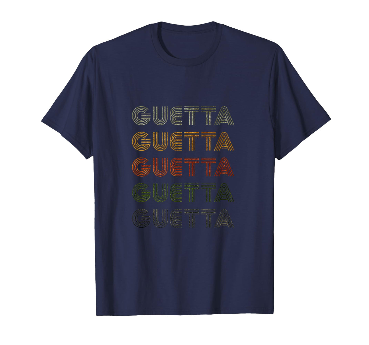 Love Heart Guetta Tee Grunge Vintage Style Black Guetta T-Shirt