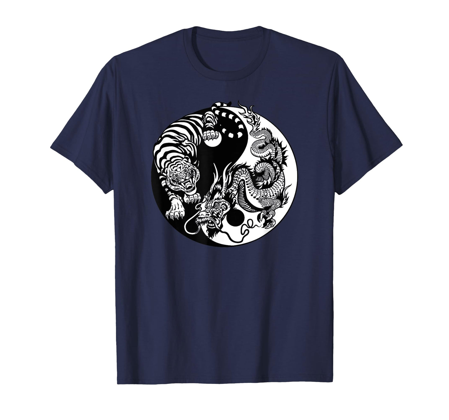 Yin Yang Dragon Tiger T-Shirt