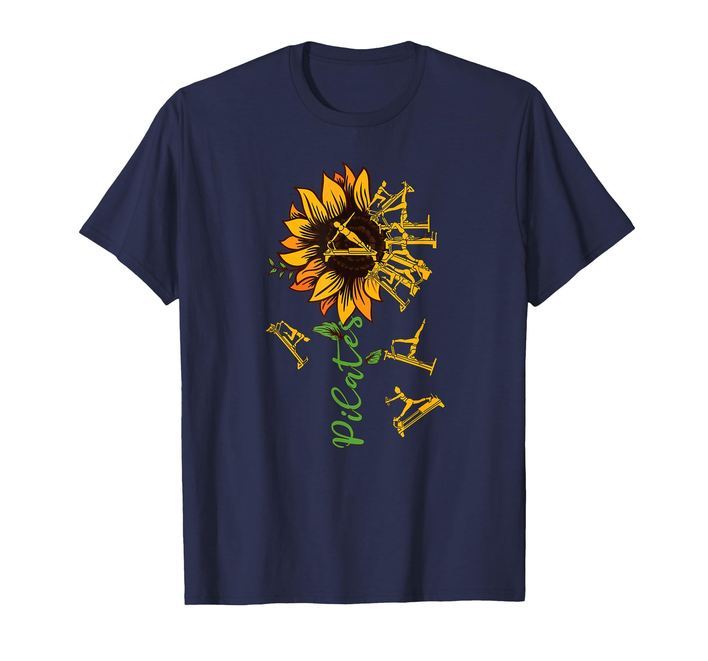 Pilates sunflower Reformer Pilates flower T-Shirt