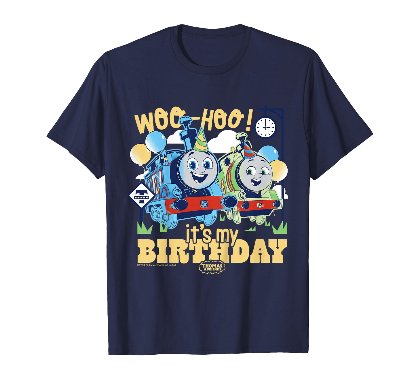 Thomas & Friends - Thomas And Percy It's My Birthday Woo-Hoo T-Shirt