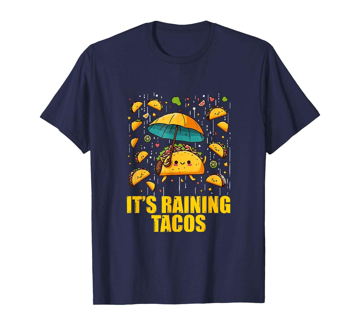 It's Raining Tacos Funny Taco Lovers Kids Girls Boys T-Shirt