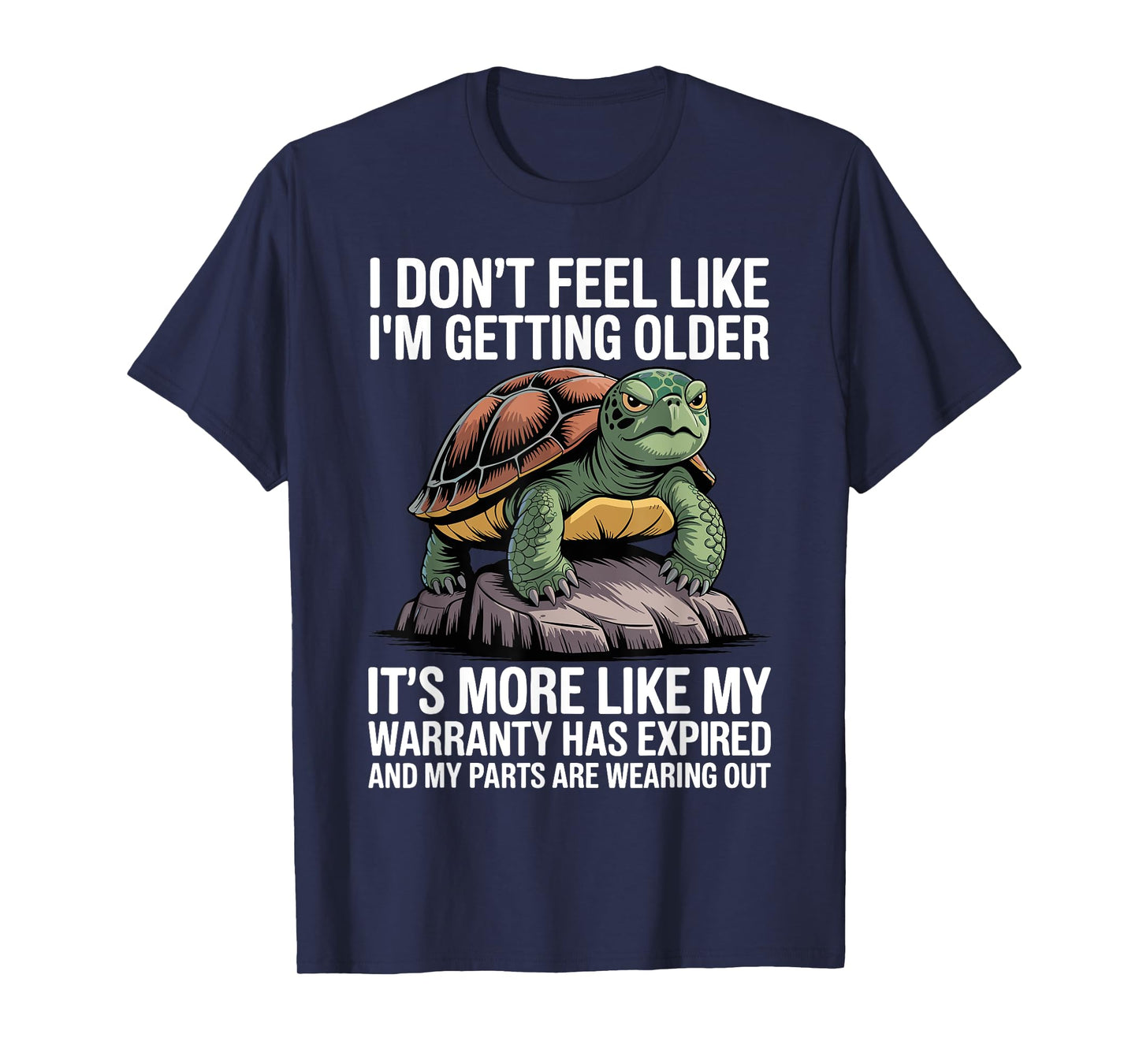 Funny Aging Expression for Old Men Women Hilarious Birthday T-Shirt