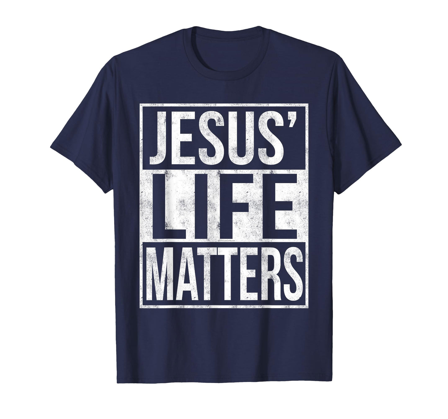 Jesus Life Matters Vintage Urban Christian T-Shirt
