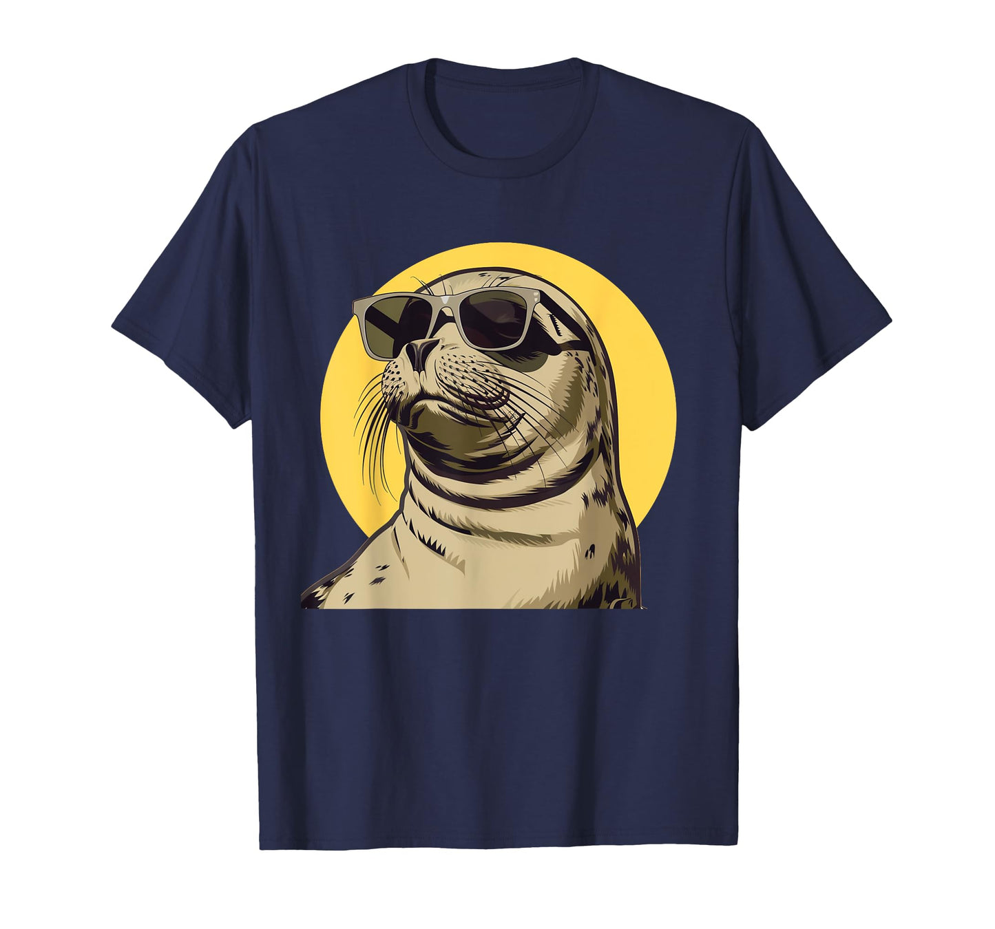 Perfect seal outfit with sunglasses for boys and girls T-Shirt
