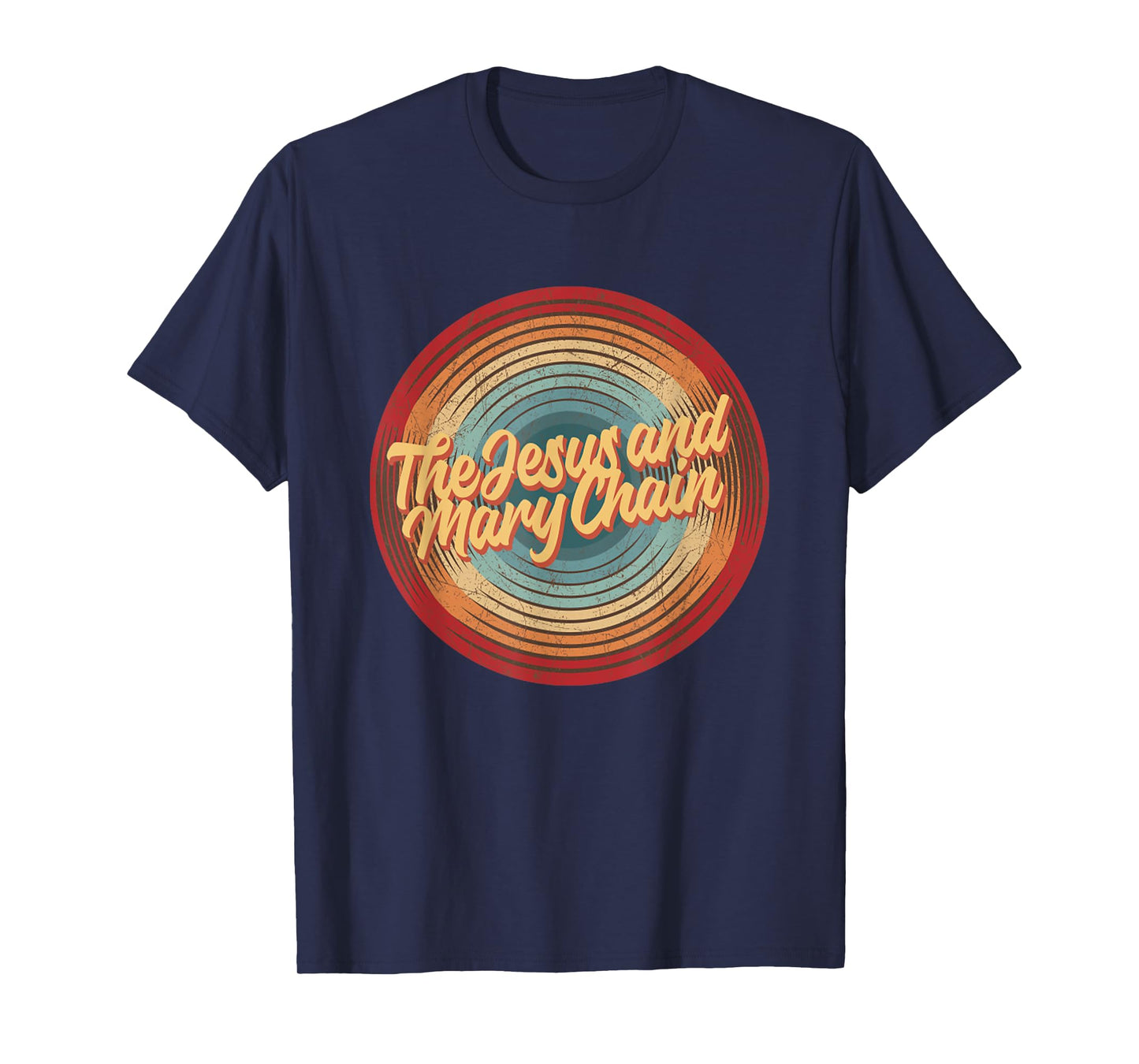 Vintage Jesus And Mary Chain Circle Musician Bible T-Shirt