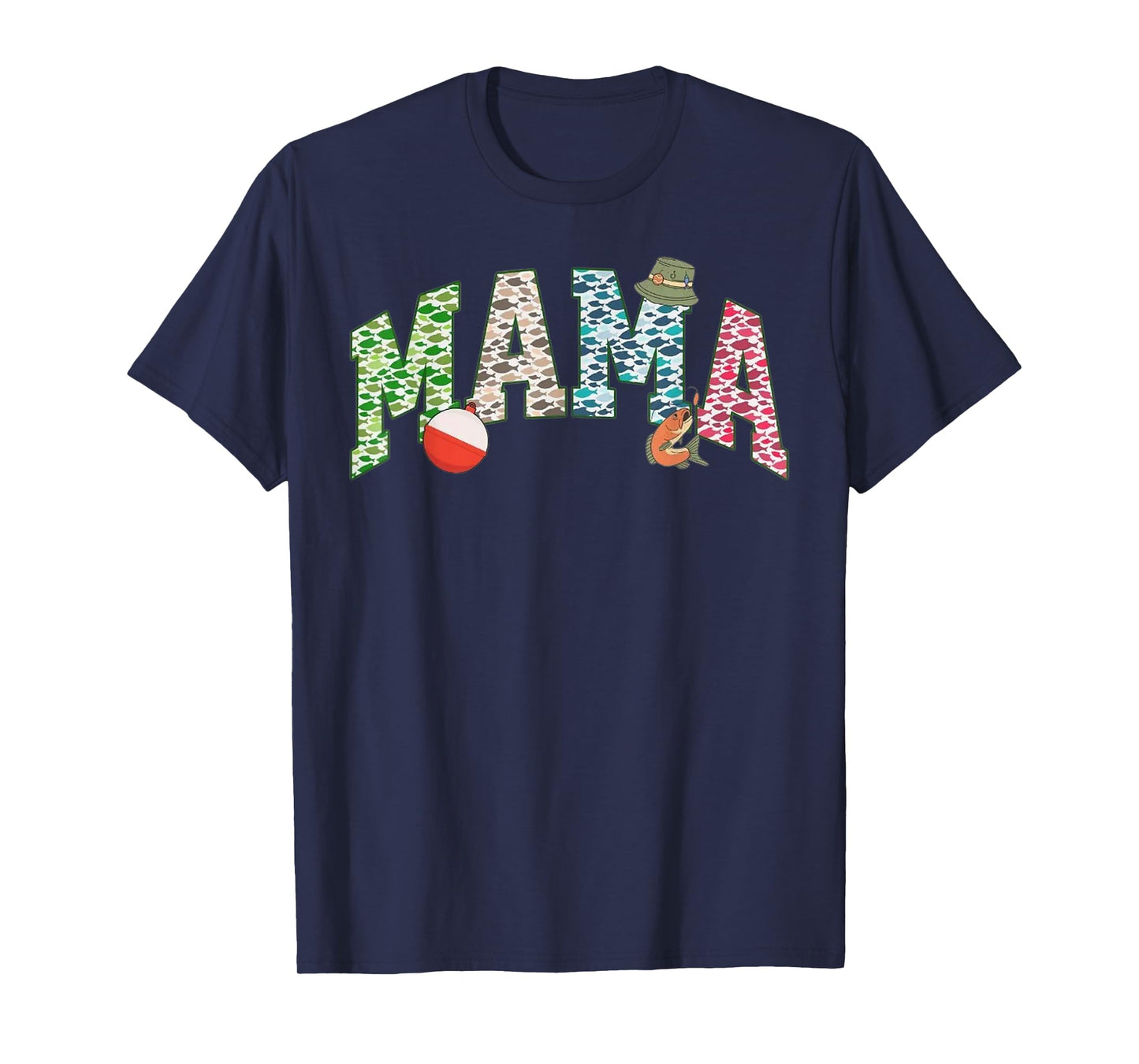 Mama of The Big One Fishing O-Fish-Ally 1st Birthday Family T-Shirt