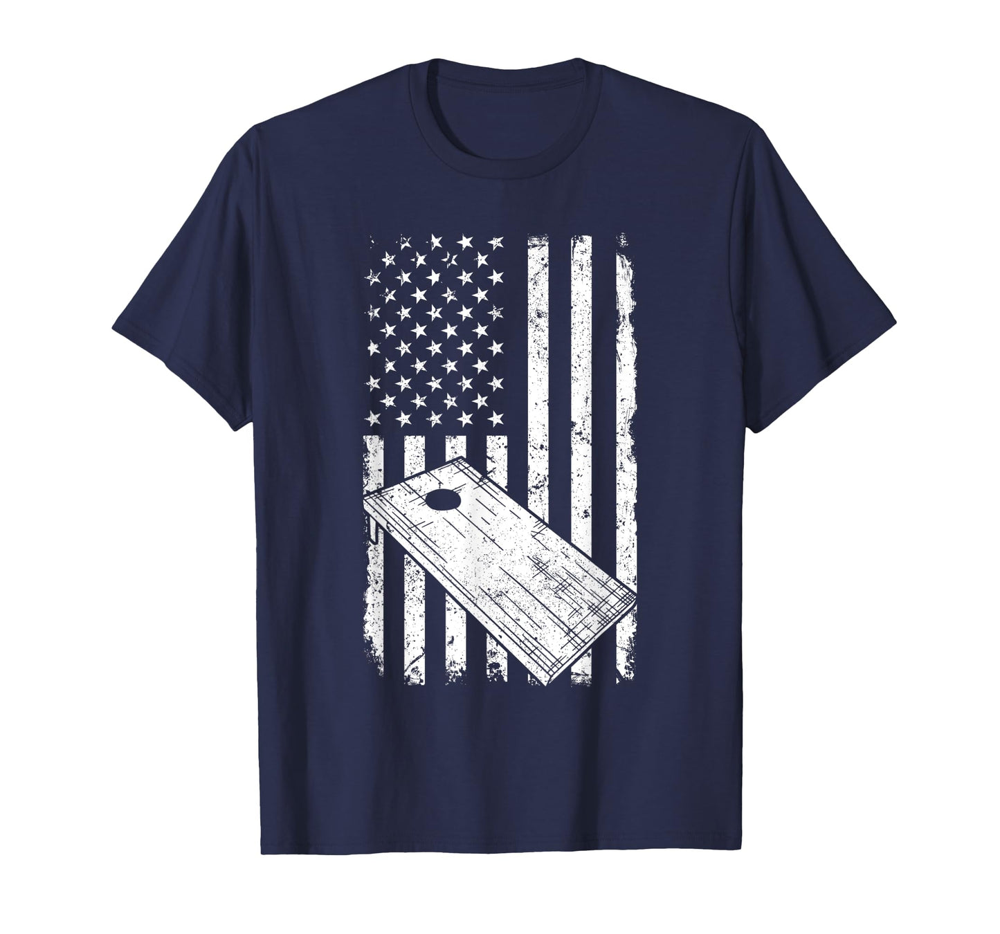 Cornhole American Flag Cornholer T-Shirt