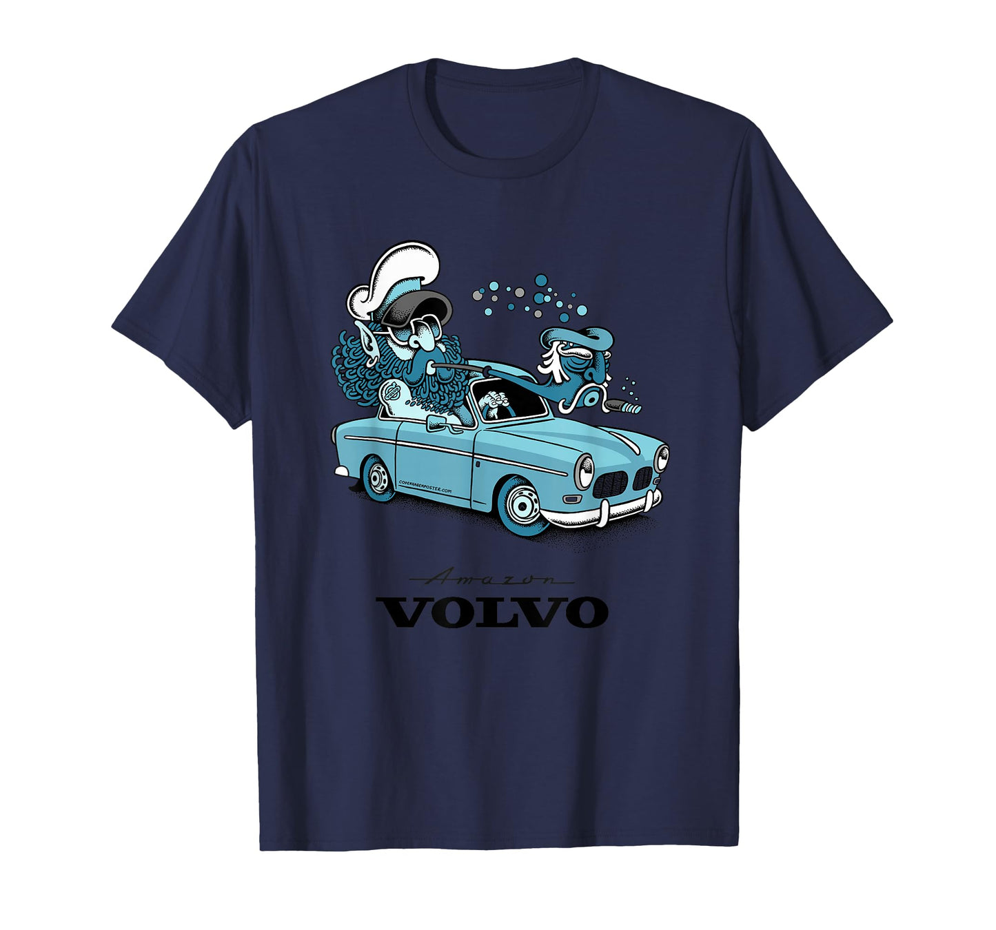 Threadless Michael Jakobsen Volvo Amazon Graphic T-Shirt