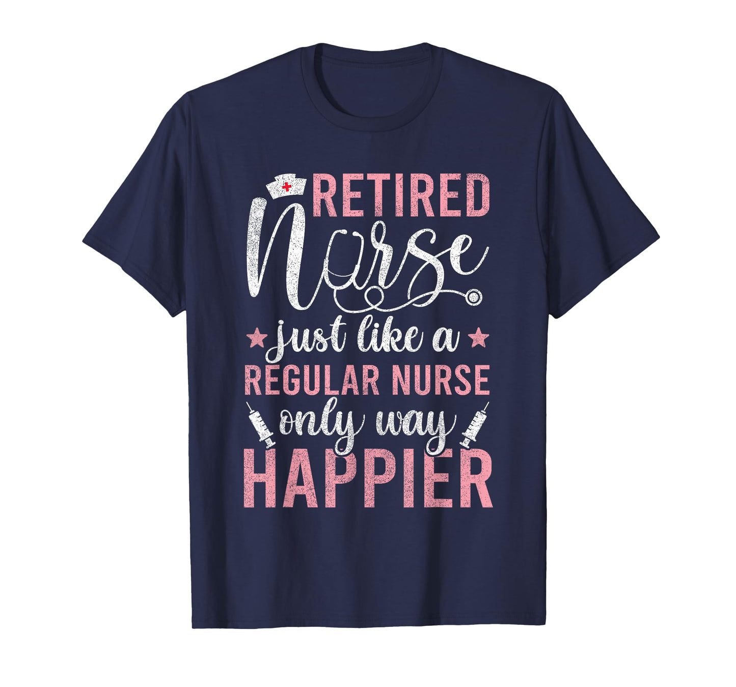 Retired Nurse For Women Funny Nursing 2023 Retirement T-Shirt