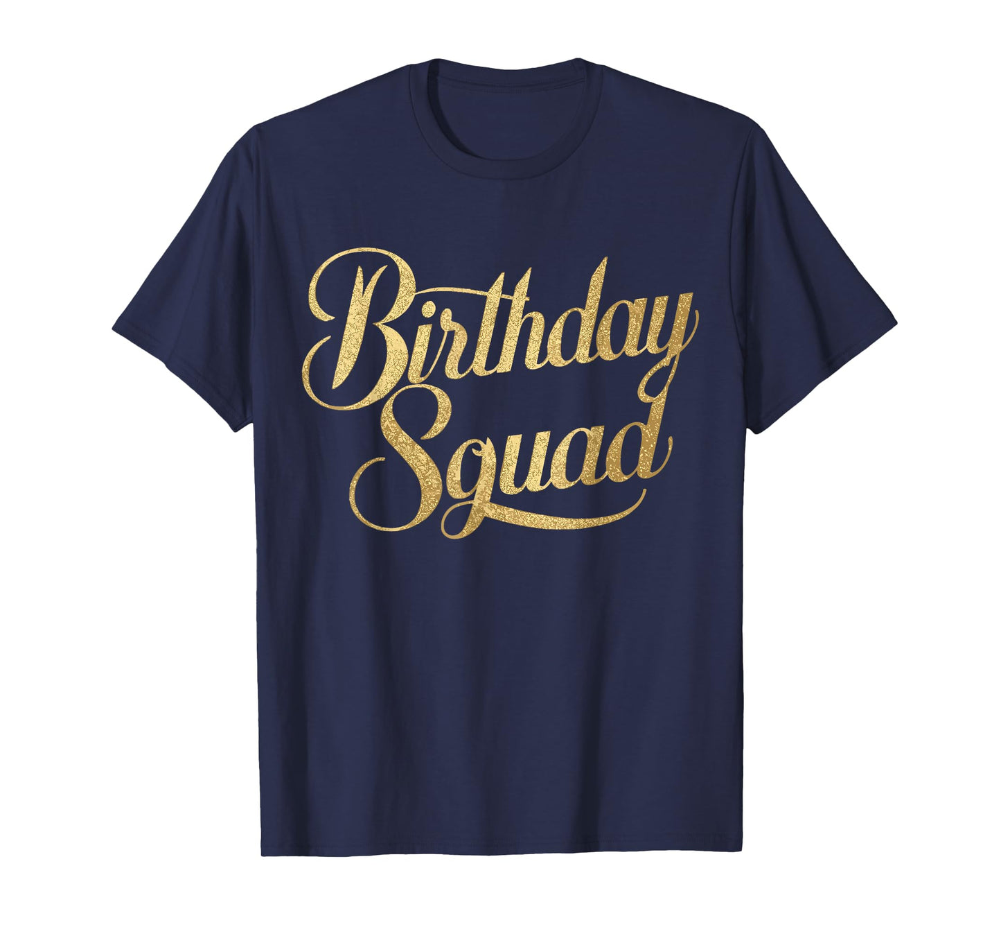 Birthday Squad Party Matching Family T-Shirt