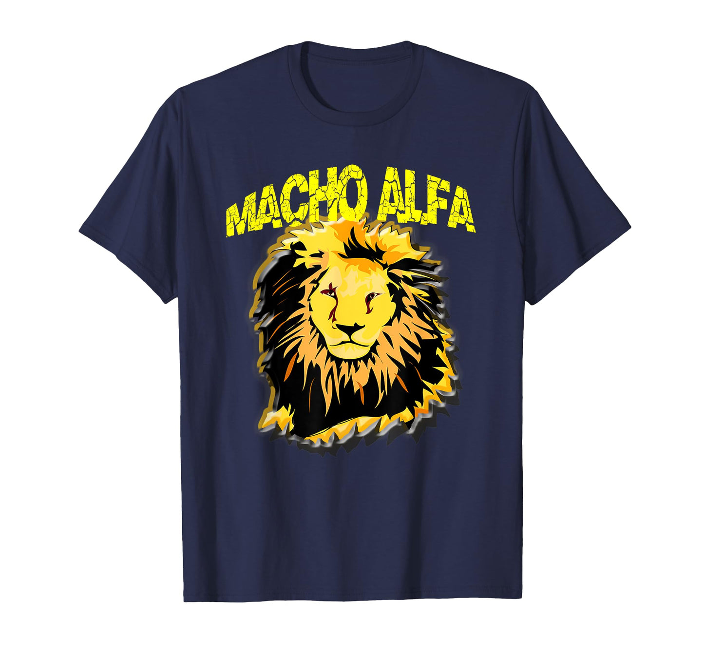 Leon La camiseta para el MACHO ALFA. Regalos Divertidos