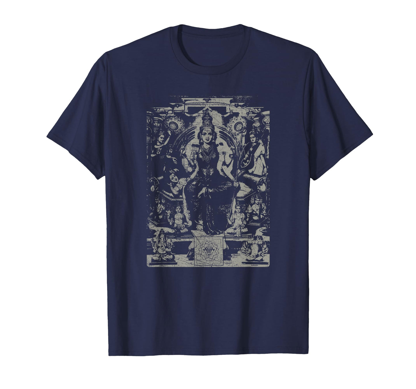Hindu Book Tripura Upanishad - Sacred Sri Yantra T-Shirt T-Shirt