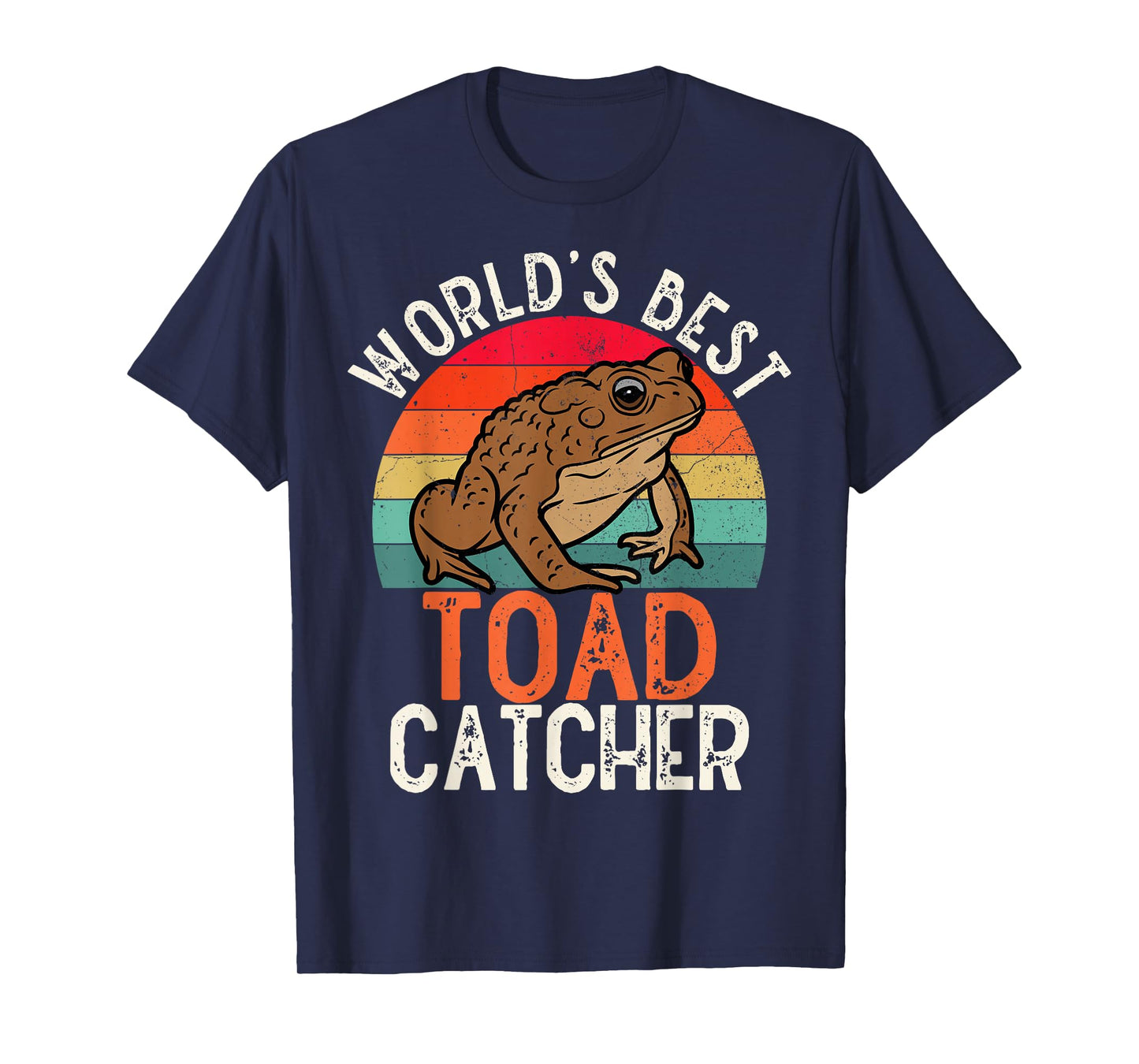 Worlds Best Toad Catcher Kids Boy Funny Amphibian Toad T-Shirt