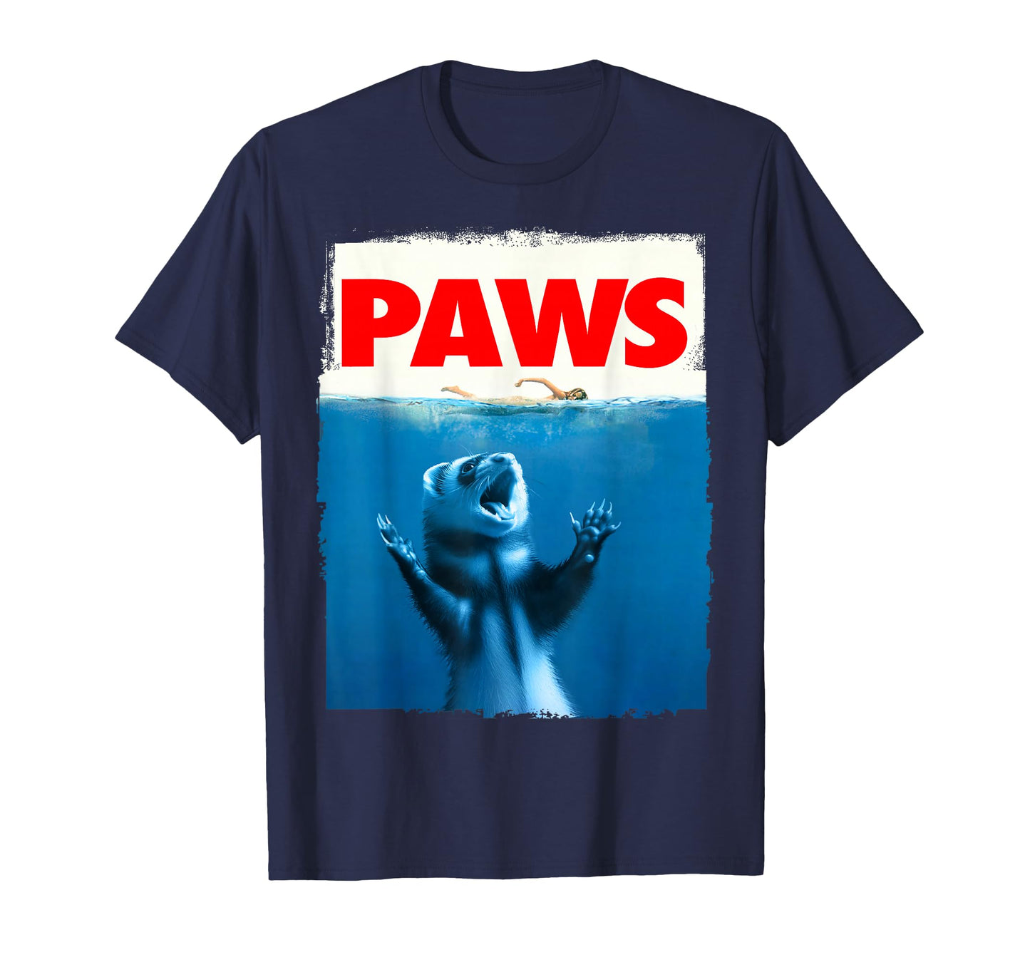 Paws Ferret Funny Ferret Lover Gifts For Men Women Kid Teen T-Shirt