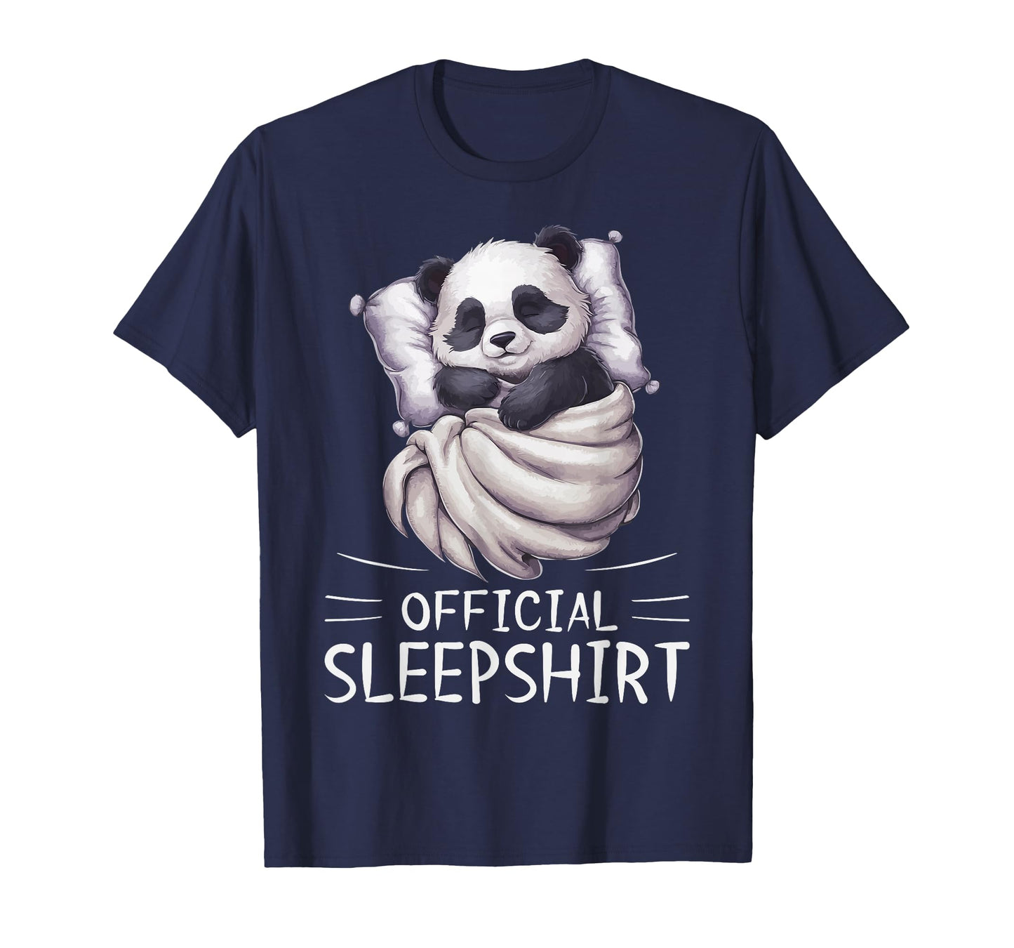 Panda Bear Animal Official Sleepshirt Pajamas Nightgown T-Shirt
