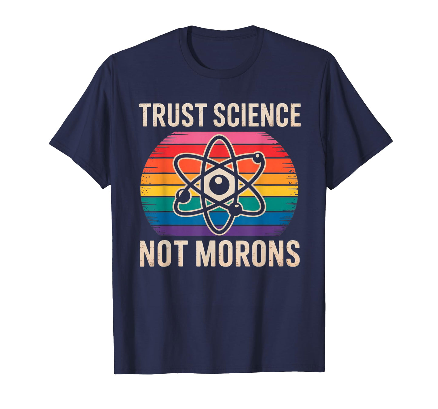 Vintage Trust Science Not Morons T-Shirt