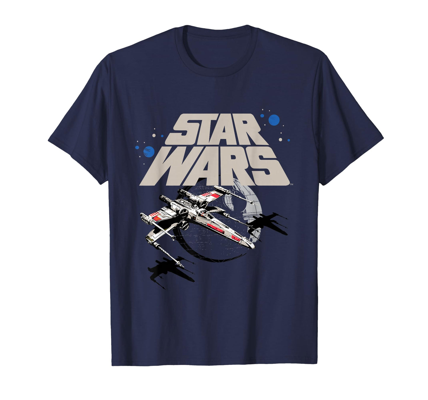 Star Wars Classic Death Star X-Wing Approach T-Shirt