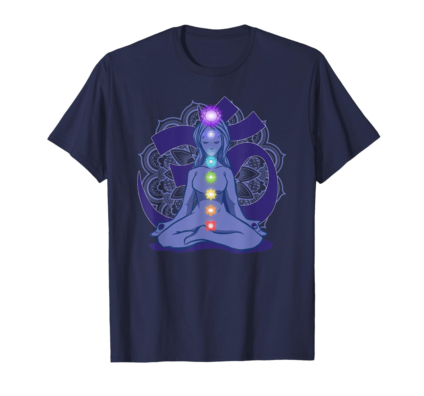 Yoga Meditation Spiritual Body Energy Chakra T-Shirt