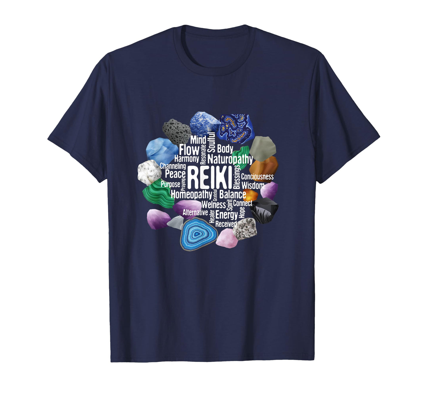 Reiki - Chakra Meditation Holistic Healer Peace Seeker T-Shirt