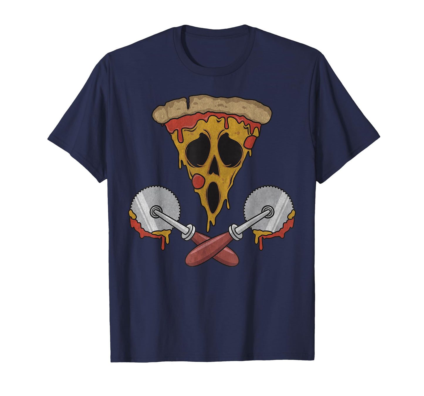 Funny Pizza Design For Men Women Pizza Themed Pizza Lover T-Shirt