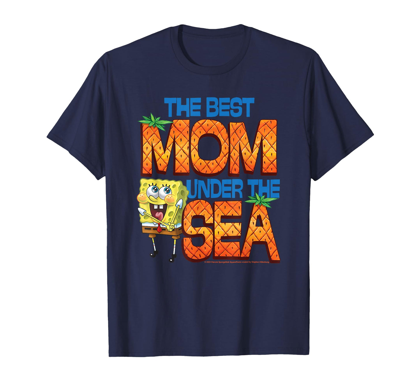 SpongeBob SquarePants Mother's Day Best Mom Under the Sea T-Shirt