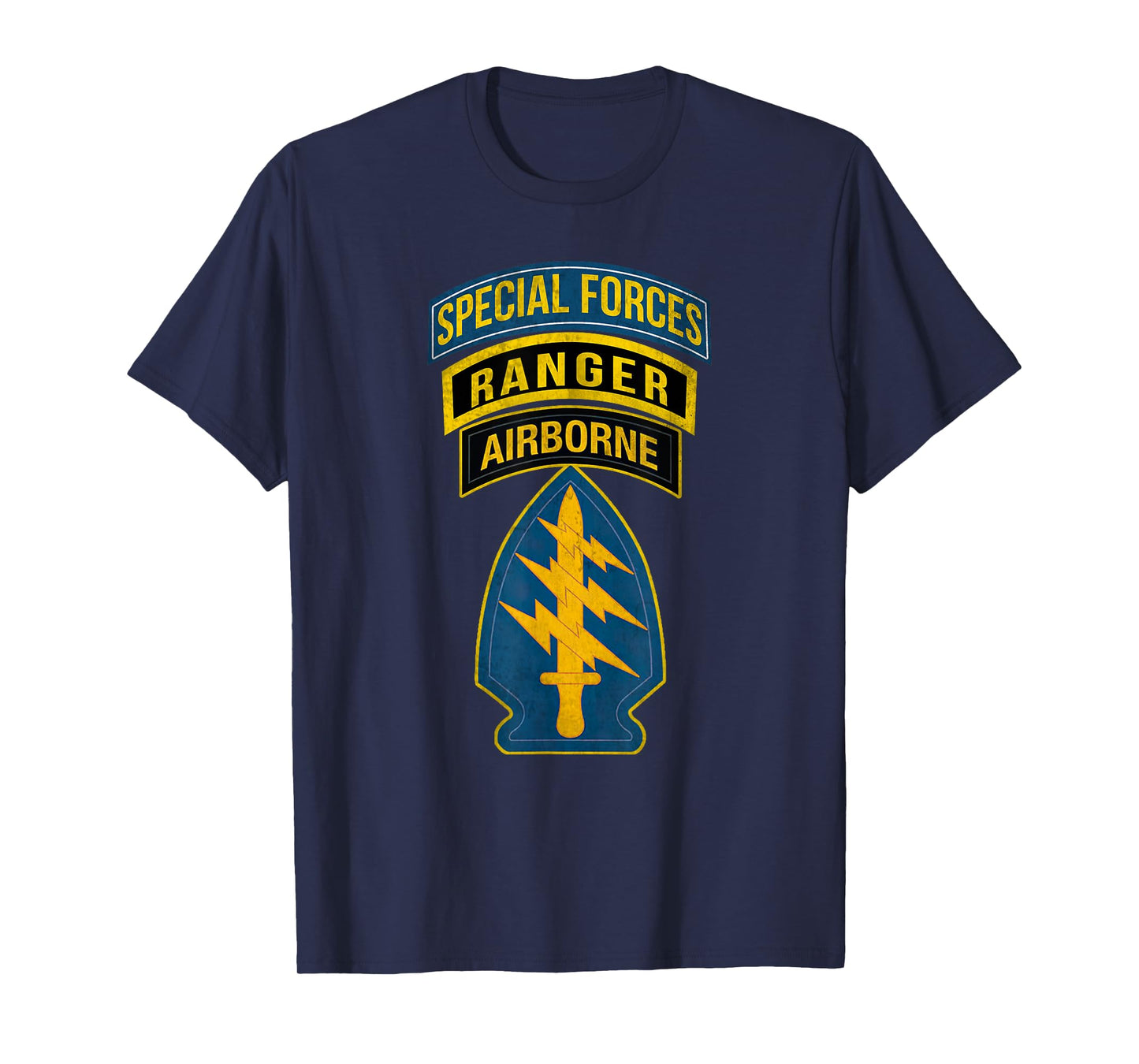 1st Special Forces Command Airborne Ranger Military Veteran T-Shirt