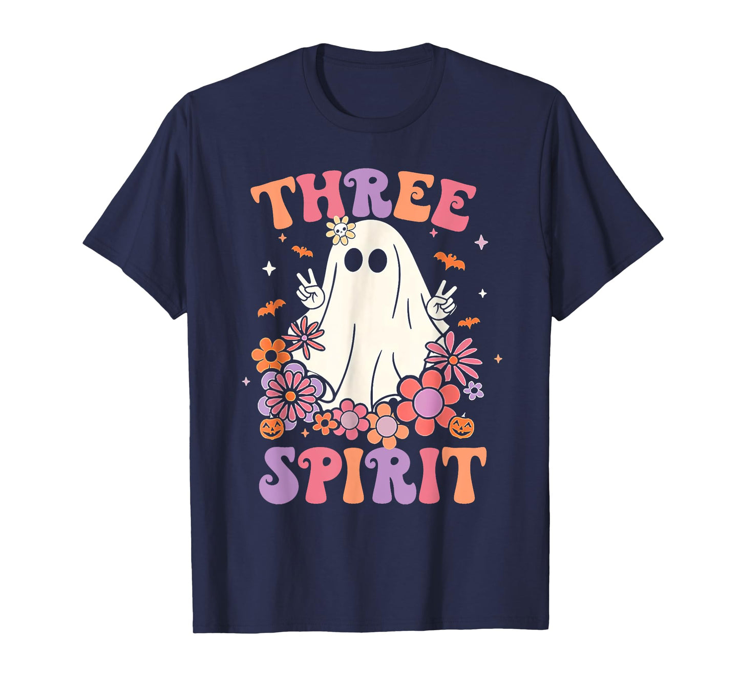 Three Spirit Halloween 3rd Birthday Party Decorations T-Shirt