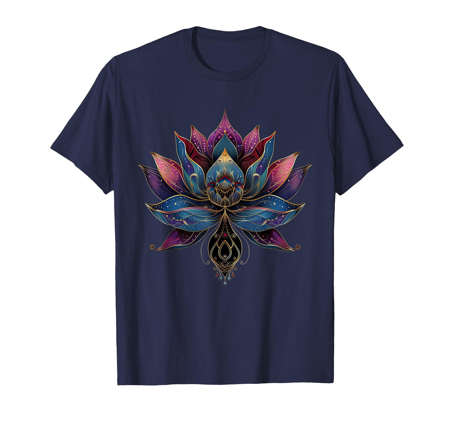 Lotus Flower Vintage Japanese Zen Buddhist Buddhism Yoga T-Shirt