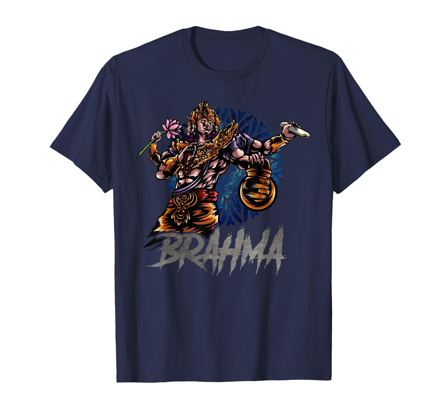 Brahma India Ancient Hindu Mythology Spiritual God T-Shirt