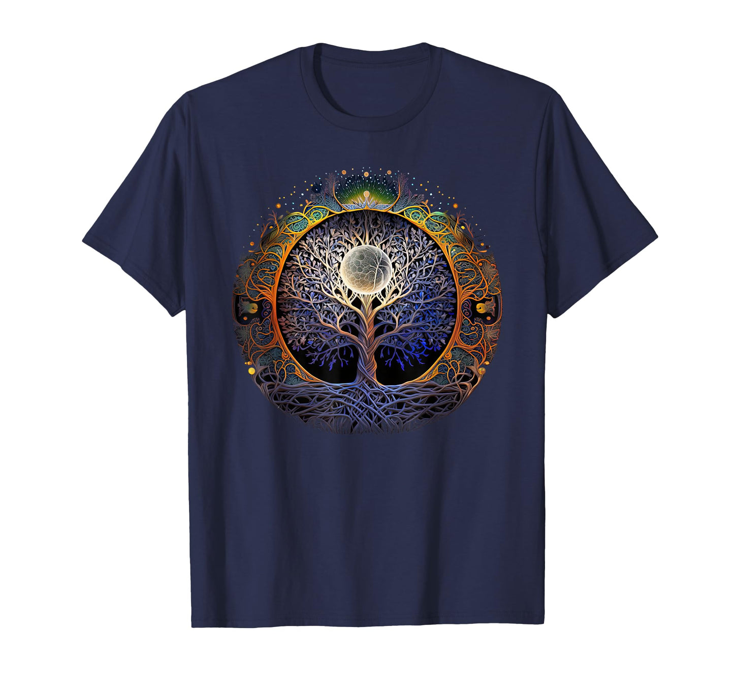 Tree Of Life Yoga Zen Namaste Meditation T-Shirt