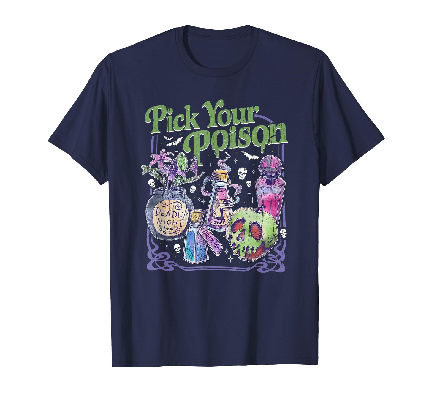 Pick Your Poison, Vintage Princess Halloween T-Shirt
