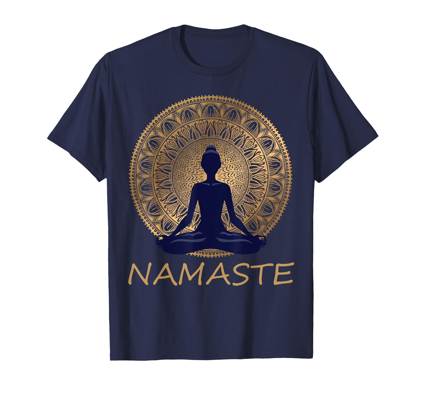 Namaste, Yoga dress/ meditation clothes / Lotus position T-Shirt