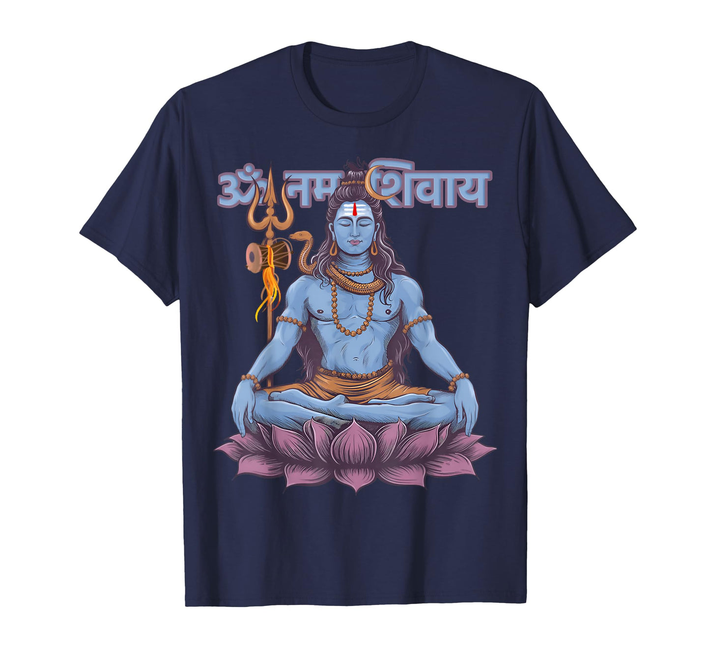 Om Namah Shivaya Mantra Lord Shiva Shivaratri Men Women T-Shirt