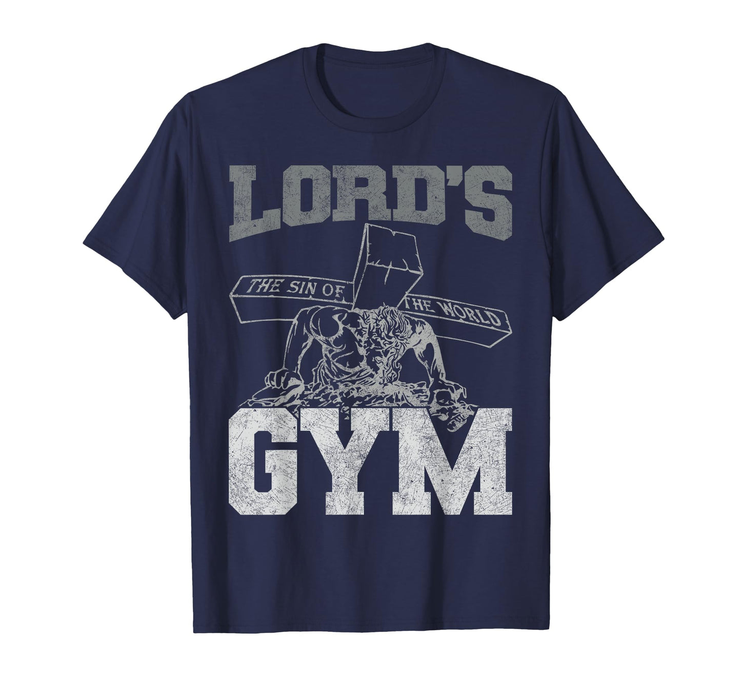 Lords Gym - Lord's The Sin of World Jesus T-Shirt