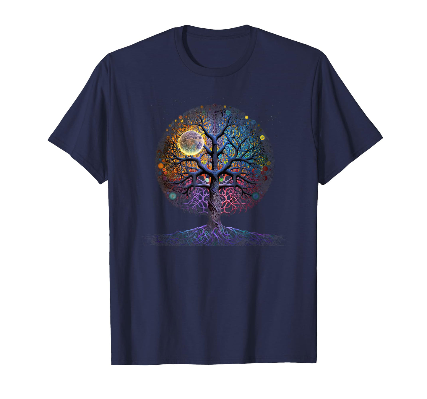 Tree Of Life Yoga Zen Namaste Meditation. T-Shirt