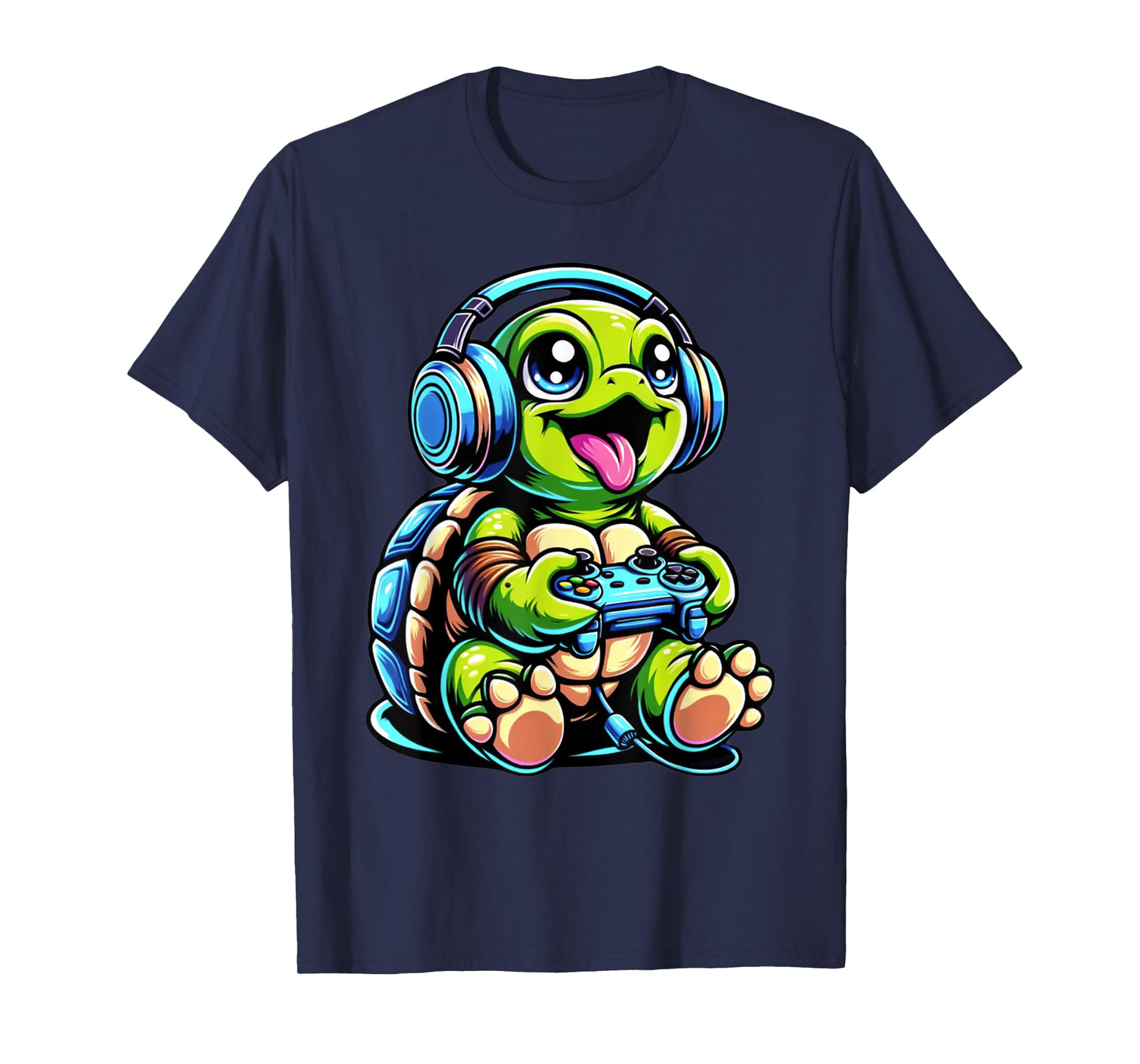 Funny Turtle Gamer Gaming Turtles Video Game T-Shirt