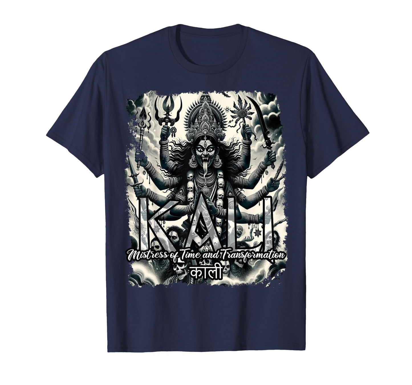 Kali Hinduism Goddess T-Shirt, Small
