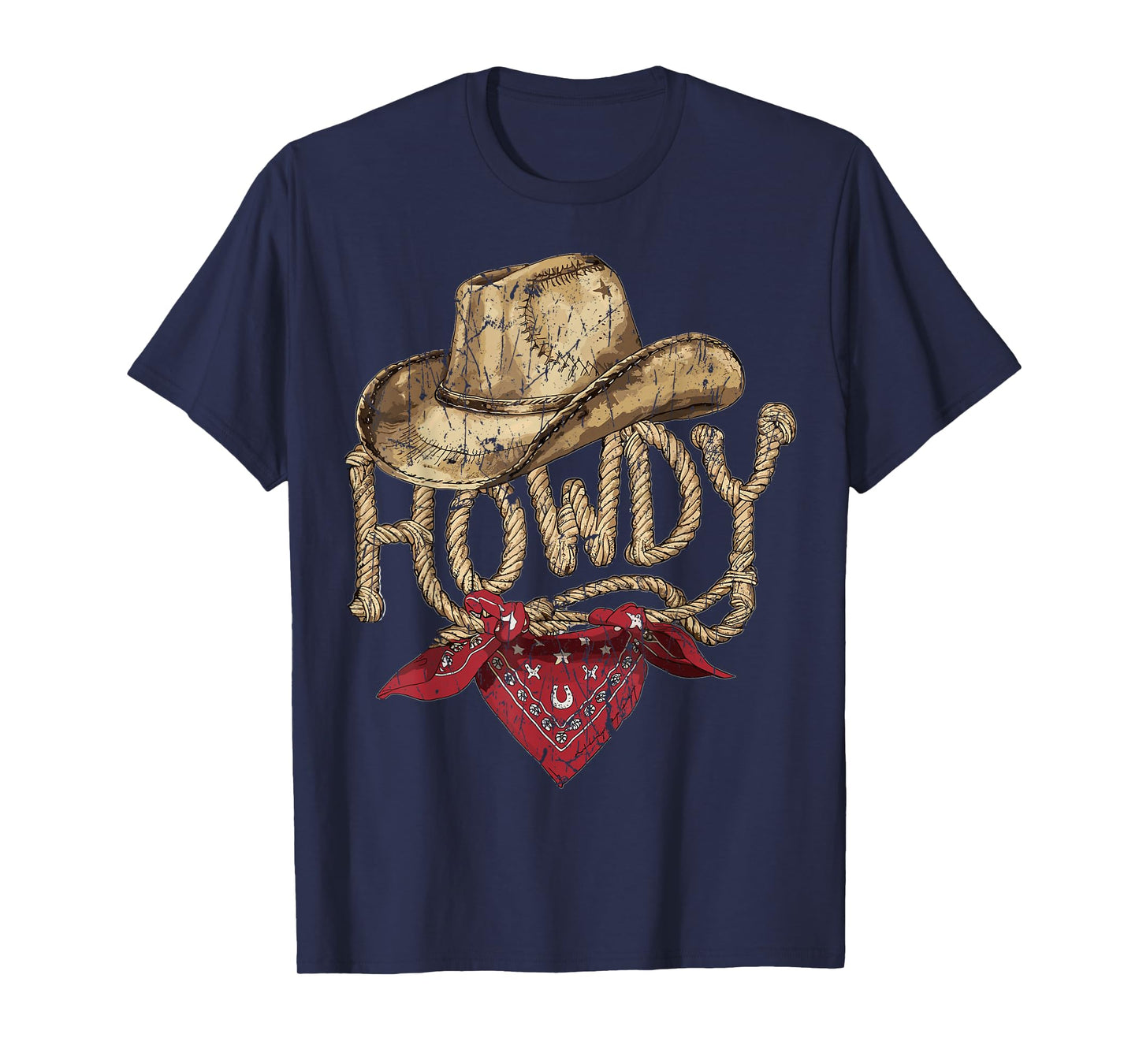Western Cowboy Birthday Party Howdy Cowboy T-Shirt