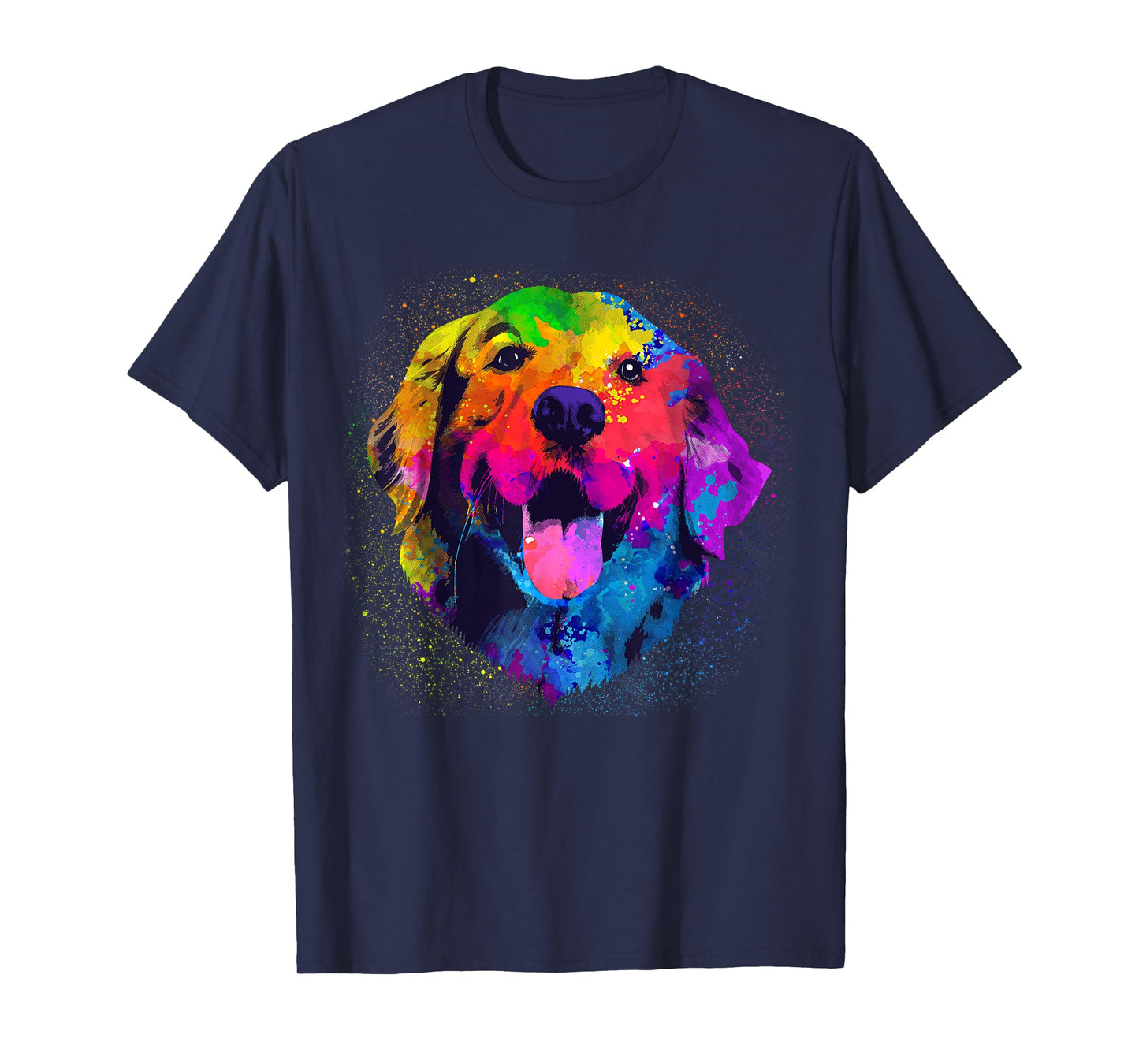 Golden Retriever Art For Men Women Golden Retriever Lover T-Shirt
